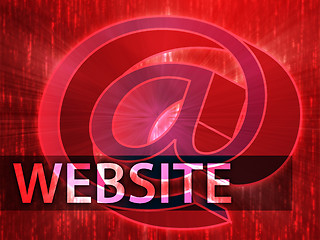 Image showing Website illustration