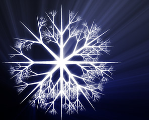 Image showing Snowflake illustration