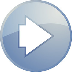 Image showing Forward navigation icon