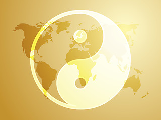 Image showing Yin Yang symbol