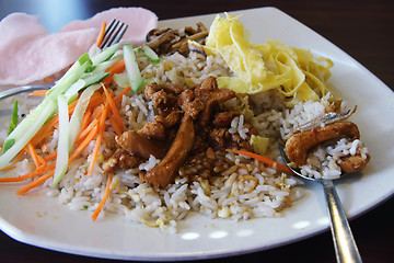 Image showing Fried rice