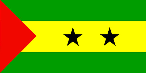 Image showing Flag of Sao Tome and Principe
