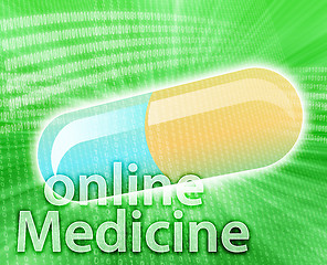 Image showing Online Medicine