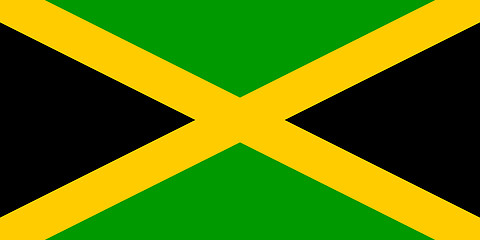 Image showing Flag of Jamaica