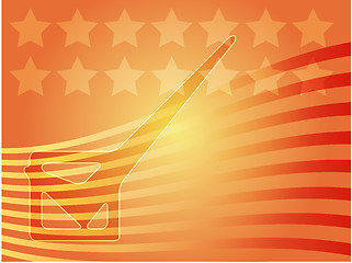 Image showing USA election voting illustration