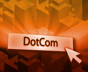 Image showing Dotcom button