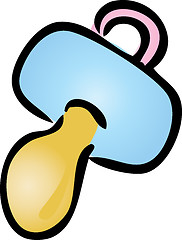 Image showing Pacifier illustration