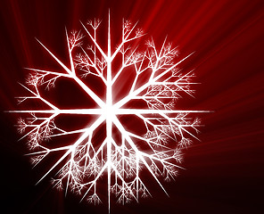 Image showing Snowflake illustration