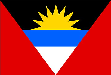 Image showing Flag of Antigua