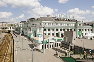 Image showing Moscow railway station 