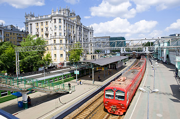 Image showing Moscow railway station