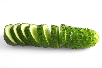 Image showing cucumber slices