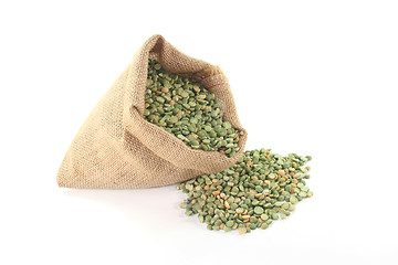 Image showing bag Peas