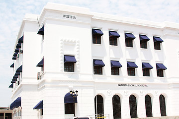 Image showing Beautiful view of the reformed building of Instituto Nacional de Cultura in Panama