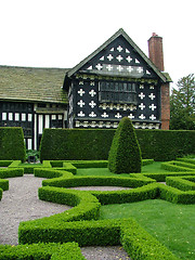 Image showing An English knot garden