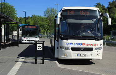 Image showing Bus stop.