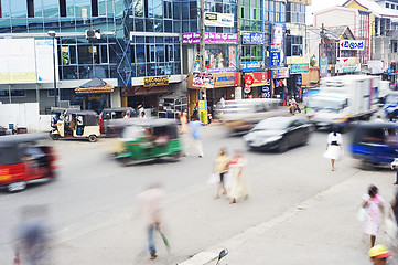 Image showing Sri Lankan traffic