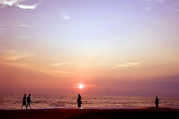 Image showing Ocean beach