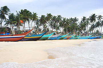 Image showing Fishing boats