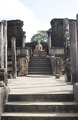 Image showing Ancient Buddha statue