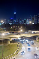 Image showing Night traffic