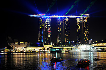 Image showing Marina Bay Sands resort