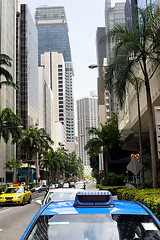 Image showing Singapore taxi