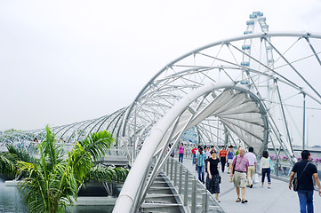 Image showing The Helix Bridge 