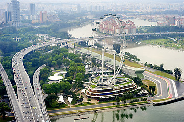 Image showing Singapore Flyer 