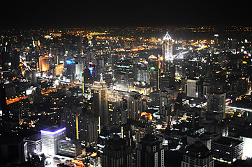 Image showing Bangkok at night