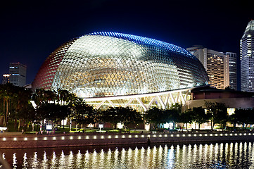 Image showing Esplanade Theatres on the Bay