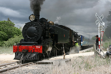 Image showing steam locomotive