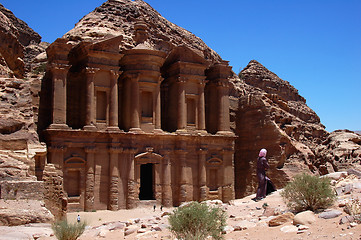 Image showing Landscape at Petra, Jordan
