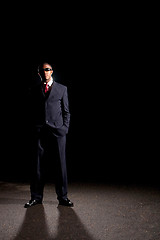 Image showing Stylish Business Man Wearing Shades