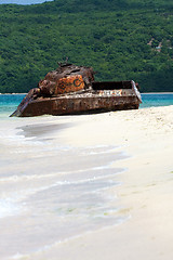 Image showing Puerto Rico Flamenco Beach Tank