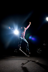 Image showing Cool Skateboarder Guy