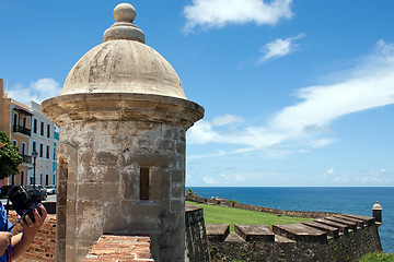 Image showing San Cristobal Fort Tower