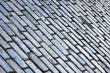 Image showing Old San Juan Cobblestone Texture