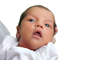 Image showing Cute Little Newborn Infant