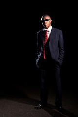 Image showing Stylish Business Man Wearing Shades