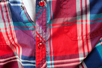 Image showing Plain Shirt Closeup