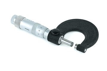 Image showing Old micrometer caliper