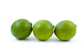 Image showing Three limes