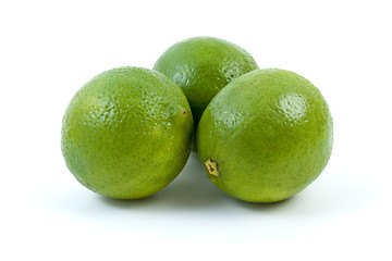 Image showing Three limes