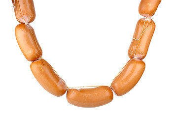 Image showing Sausages chain