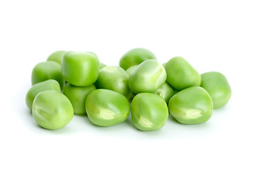 Image showing Small pile of peas