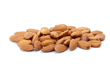 Image showing Some almonds 