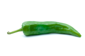 Image showing SIngle green chili pepper