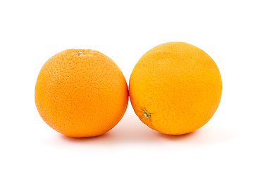 Image showing Two oranges