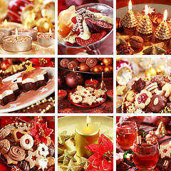 Image showing Christmas collage